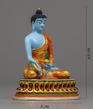 Tiny Medicine Buddha Icon | Perfect Altar Box Piece