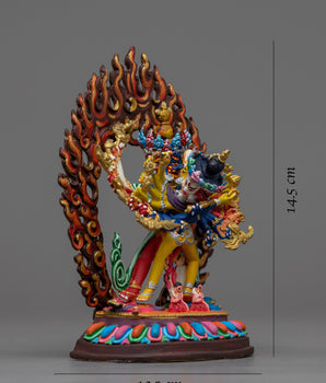 Tiny Chakrasamvara Statue | Embrace Tantric Symbolism