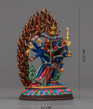 Miniature Kalachakra Statue | Embrace Timeless Wisdom