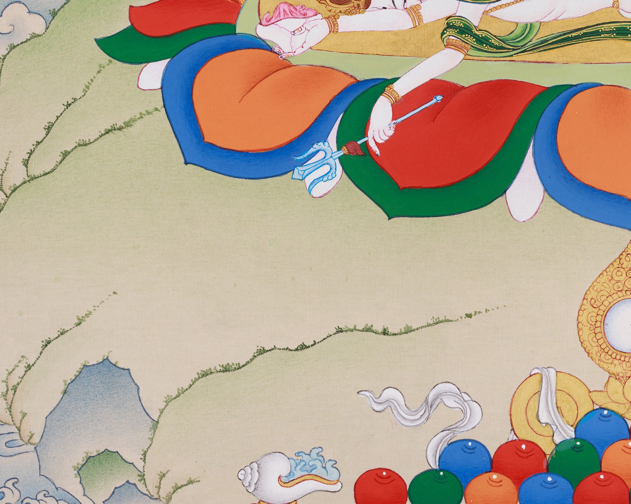 Sacred Butadamara Buddhist Guardian | The Protector of Wisdom and Transformation