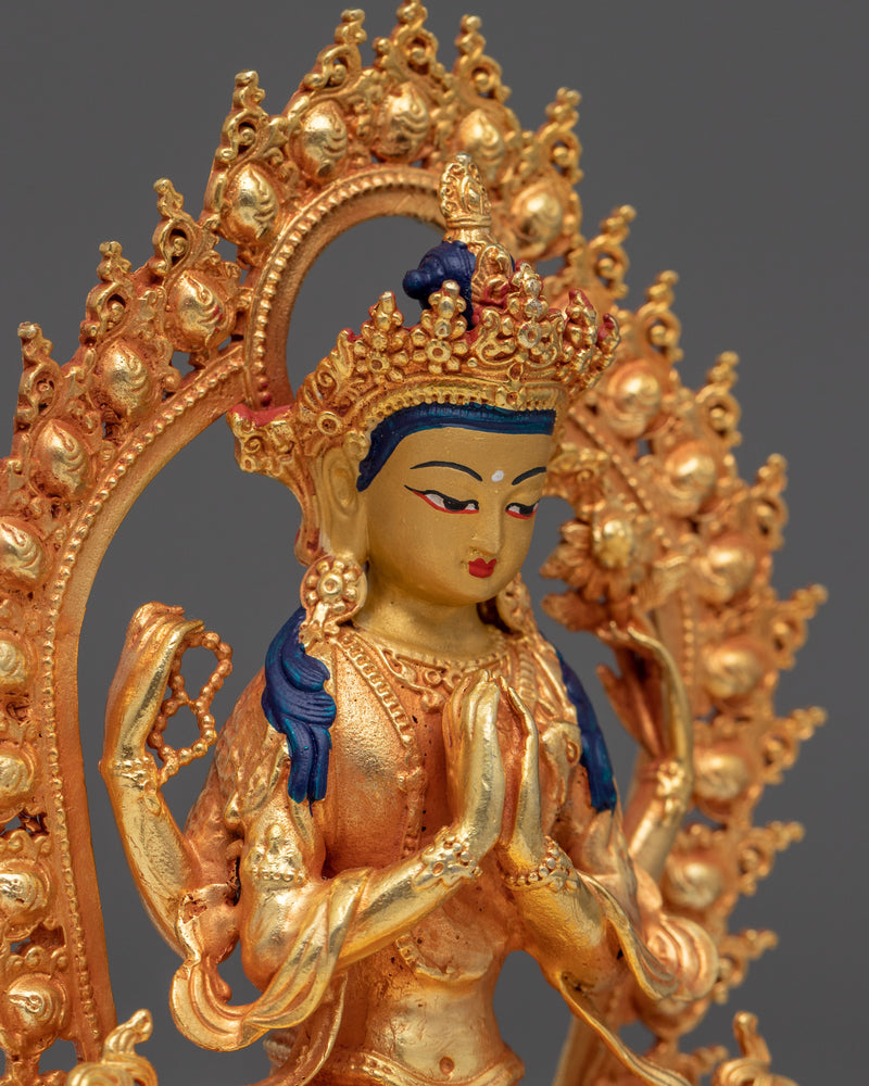 Bodhisattva Chenresig Statue | Embodiment of Compassion & Mercy