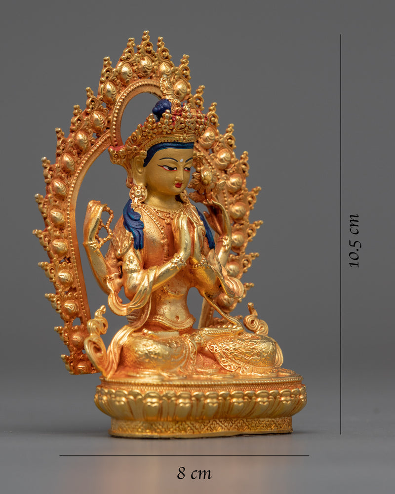 Bodhisattva Chenresig Statue | Embodiment of Compassion & Mercy