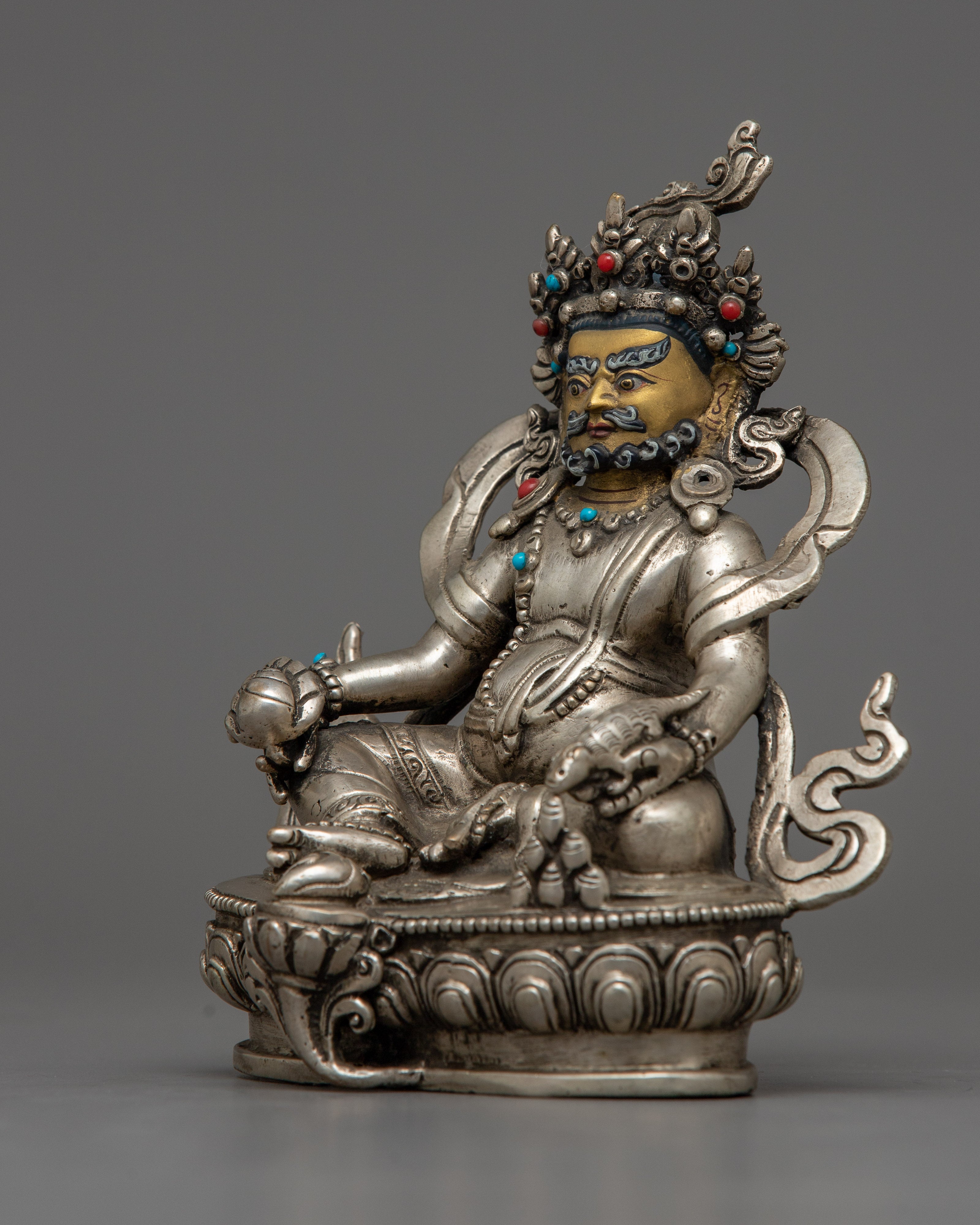 Wealth Deity Dzambhala Statue |  A Symbol of Wealth and Prosperity in Vajrayana Buddhism