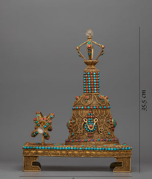 Vajra Bell Ghanta Set | Authentic Tibetan Dharma Practice Tools