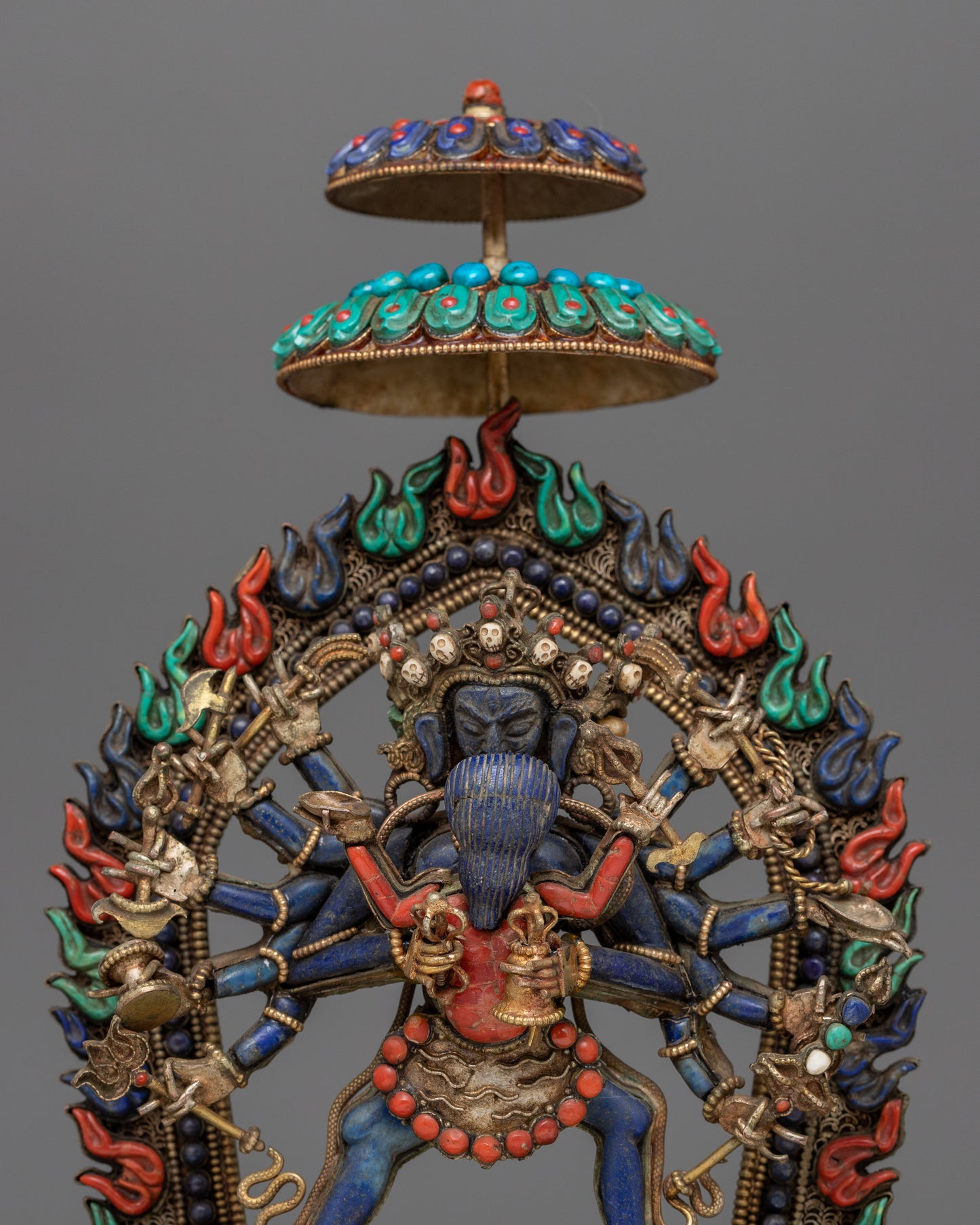 Kalachakra Deity Statue | Spiritual Decor for Meditation Space