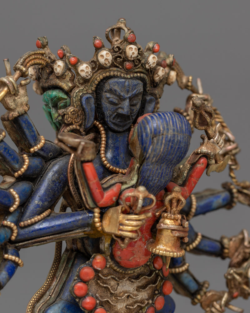 Kalachakra Deity Statue | Spiritual Decor for Meditation Space