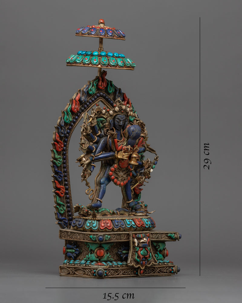 Kalachakra Deity Statue | Spiritual Decor for Meditation Space
