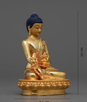 Machine Made Medicine Buddha Statue | Symbolizing Health and Healing