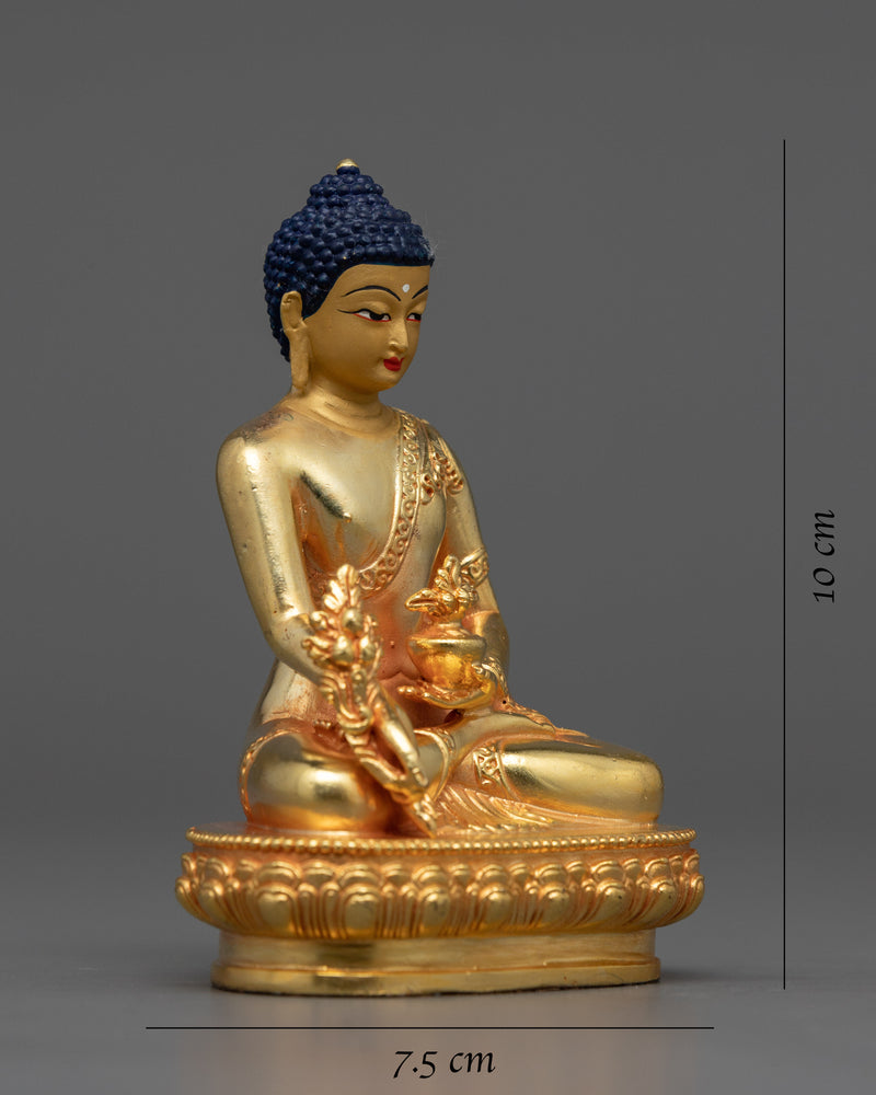 Machine Made Medicine Buddha Statue | Symbolizing Health and Healing