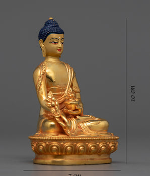 Machine Made Medicine Buddha Statue | A Touch of Serenity for Modern Spaces