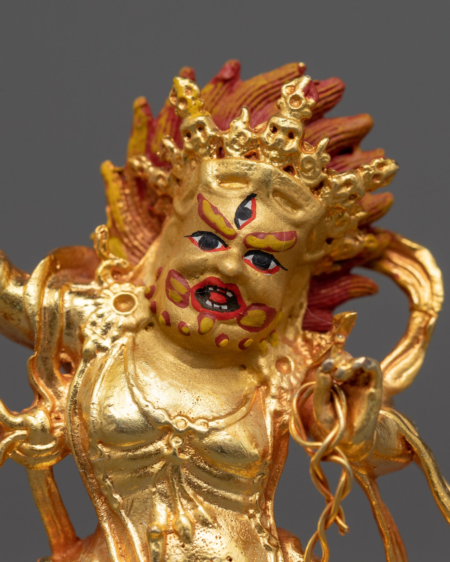 Machine Made Vajrapani Statue | Expertly Crafted with Modern Techniques