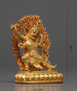 Machine Made Vajrapani Statue | Expertly Crafted with Modern Techniques
