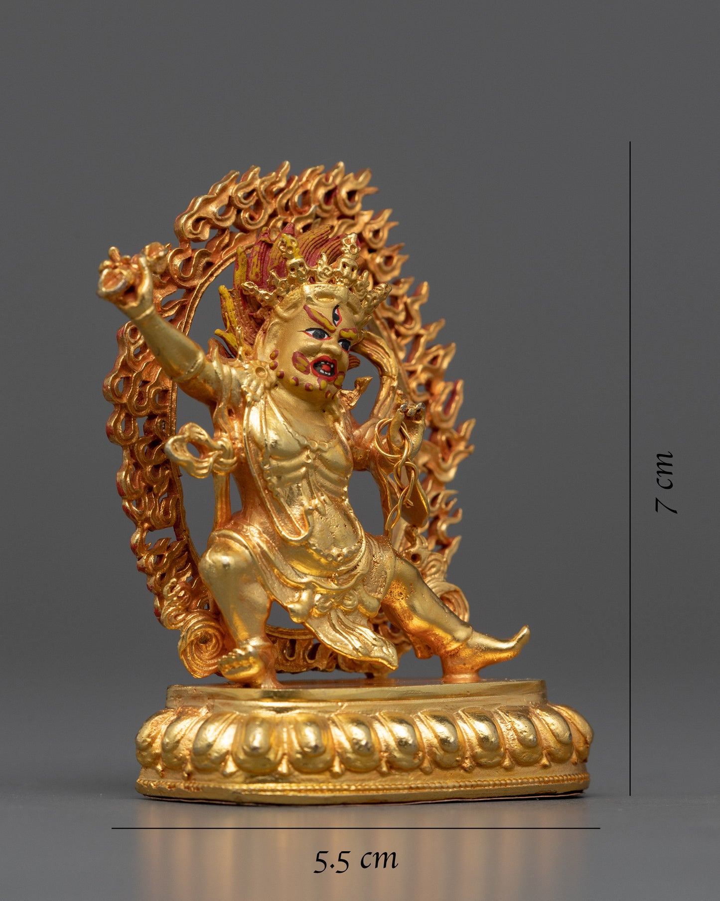 Machine Made Vajrapani Statue | Expertly Crafted with Modern Techniques