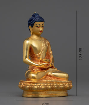 Precision-Crafted Amitabha Buddha Statue | Machine Made Symbol of Infinite Light