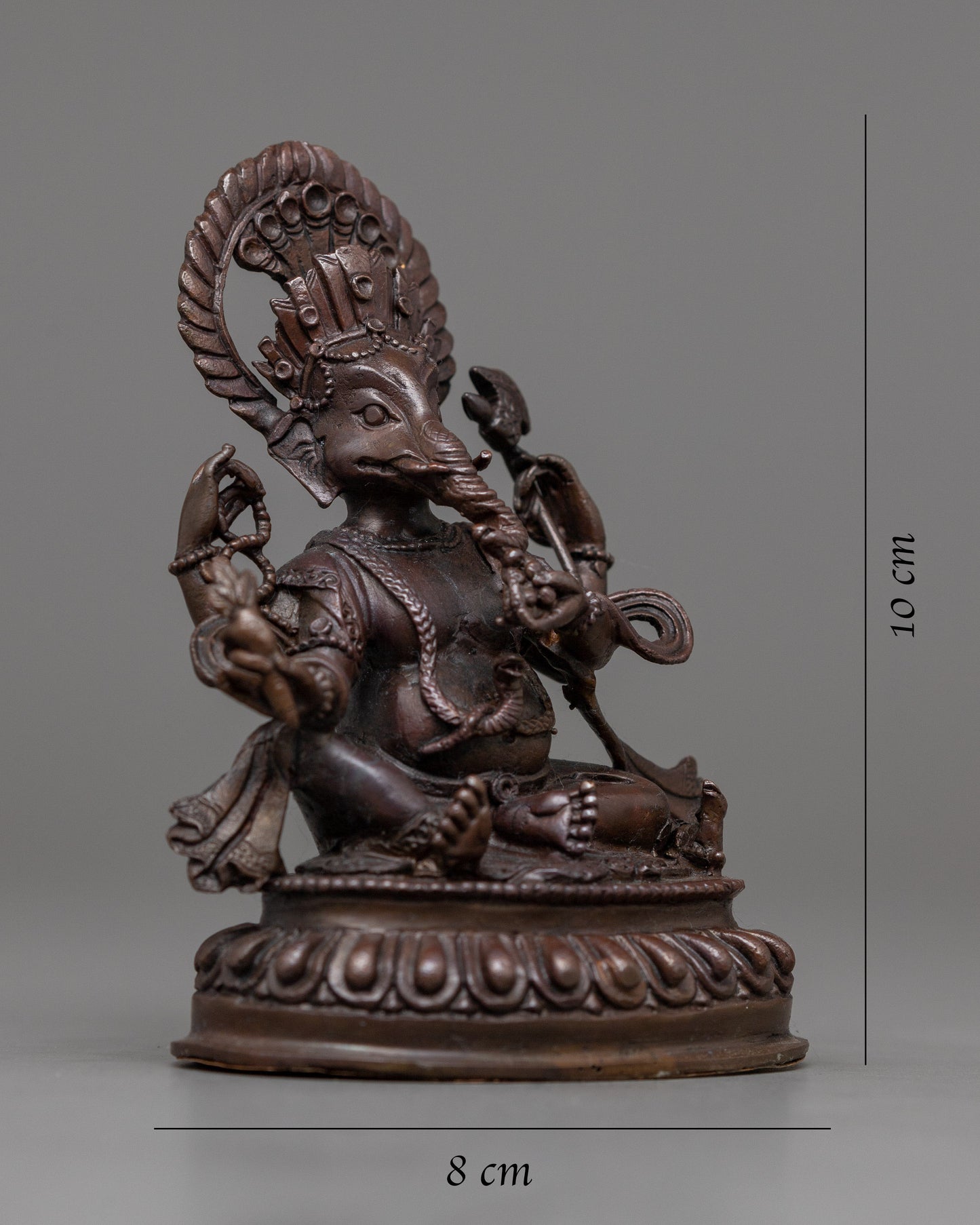 Machine Made Oxidized Ganesh Statue | A Unique Take on the Hindu Deity