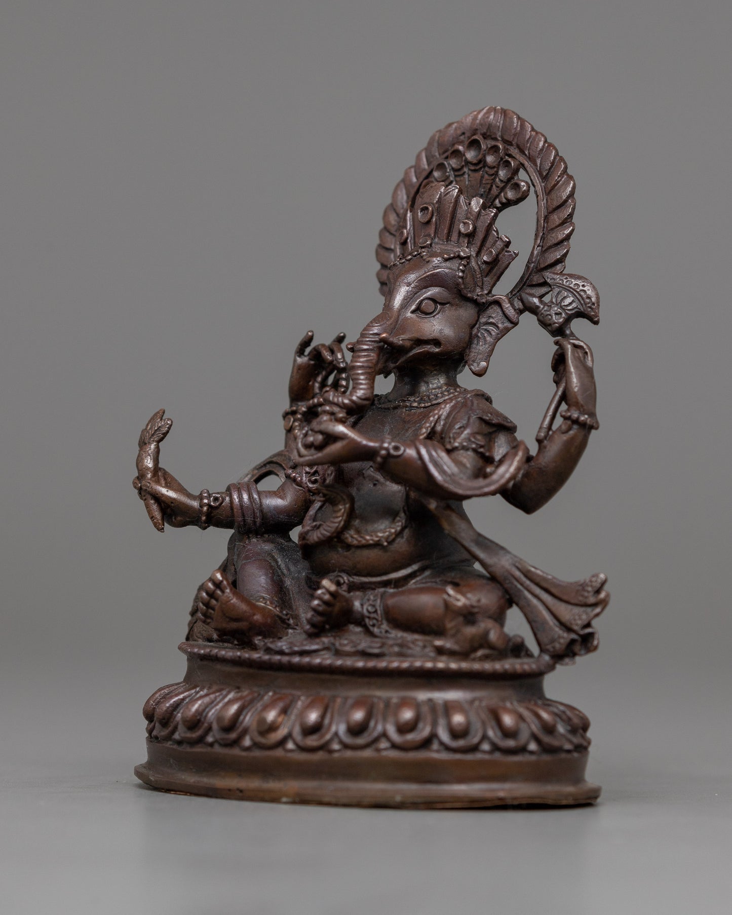 Machine Made Oxidized Ganesh Statue | A Unique Take on the Hindu Deity