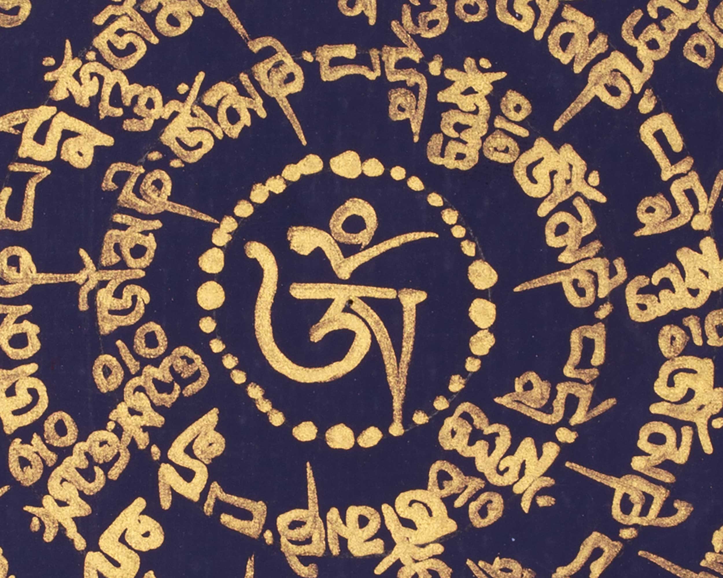 Buddhist Art of Mantra Mandala | Himalayan Meditation Altar