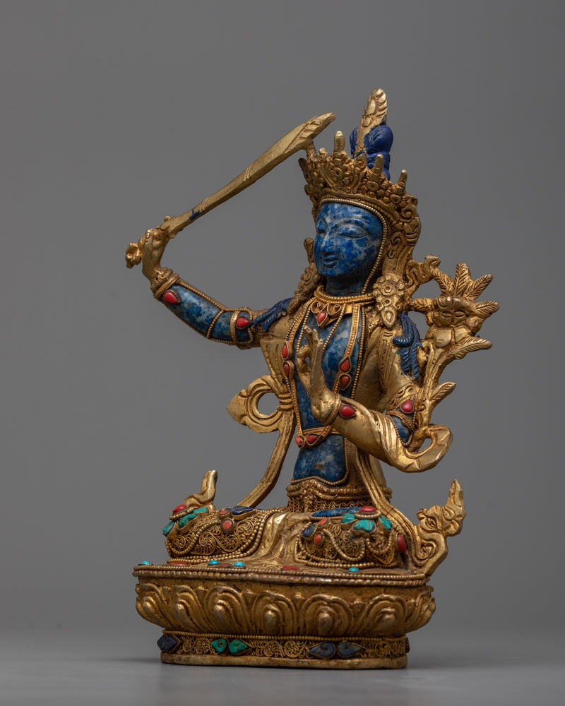 Manjushri Bodhisattva Statue |  Perfect Gift for Meditation and Mindfulness