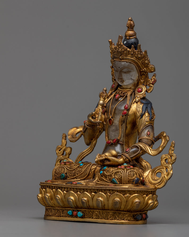 Vajrasattva Bodhisattva Statue | Perfect for Meditation Space and Spiritual Practice