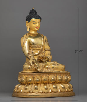 Healing Medicine Buddha Statue | Radiating Compassion and Spiritual Wellness