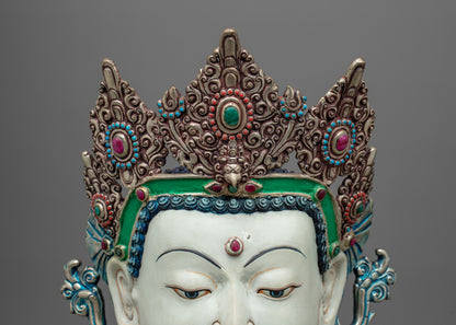 Head of Buddha Statue | Spiritual Decoration for Serenity and Calm