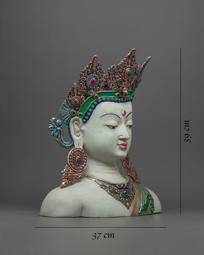 Head of Buddha Statue | Spiritual Decoration for Serenity and Calm