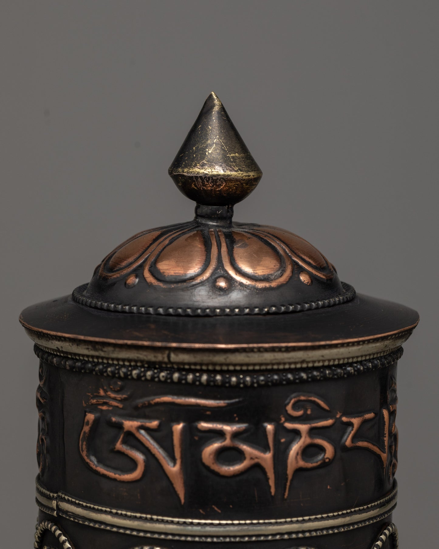 Buddhist Single Prayer Wheel | Perfect for Personal Meditation and Peace