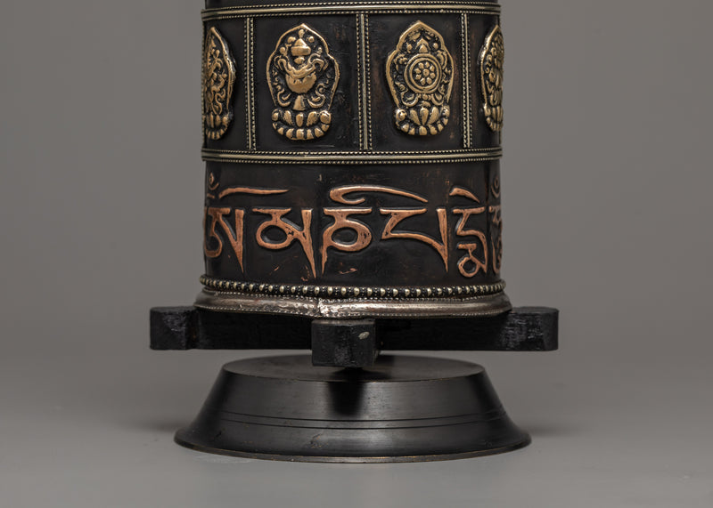 Prayer Wheel Spinner | Handheld Tibetan Mantra Wheel