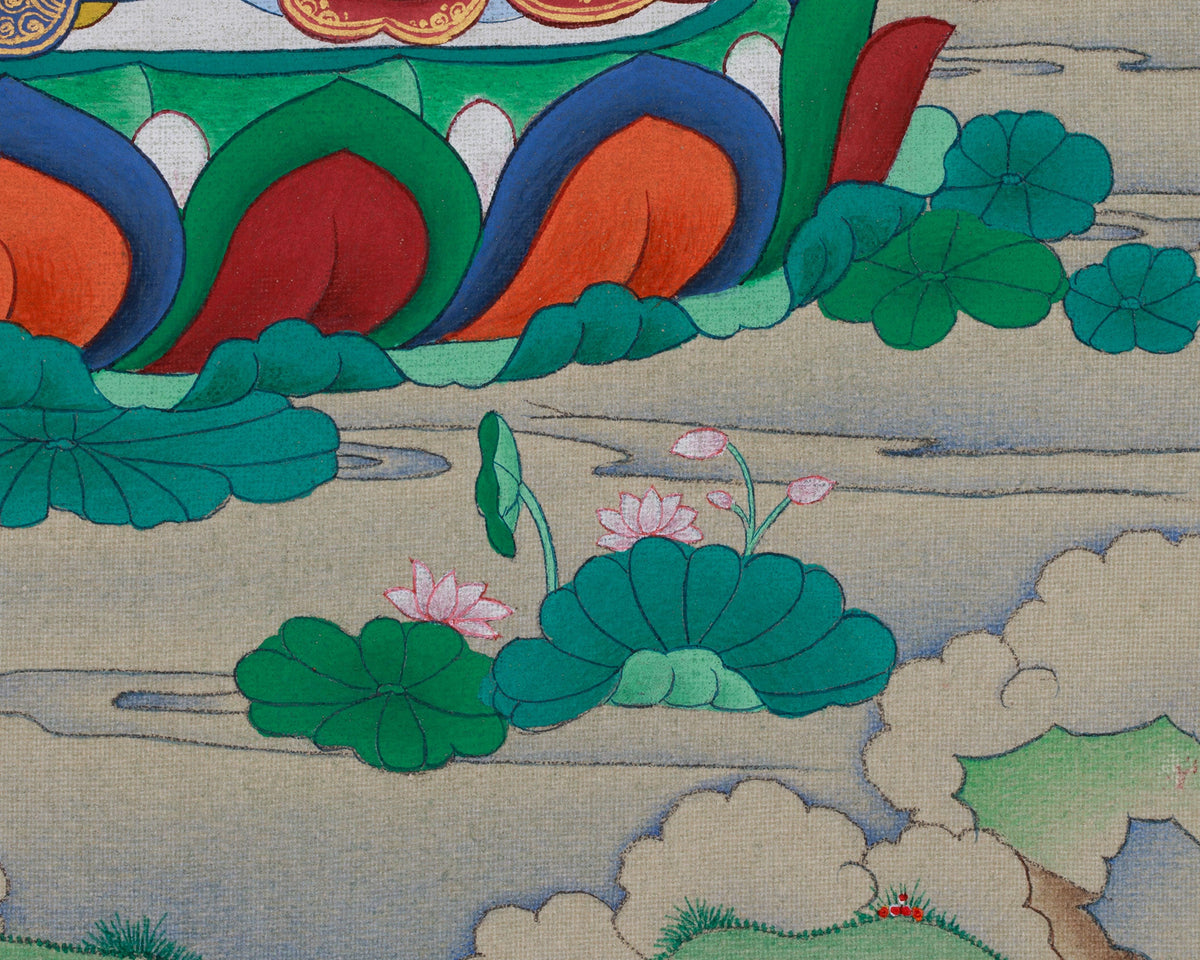 Great Mother Prajnaparamita Thangka | The Supreme Wisdom Goddess