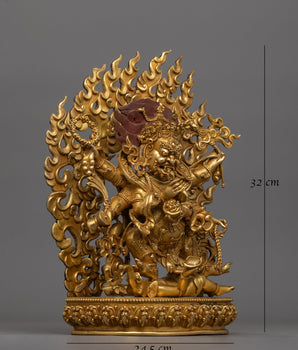 wrathful-six-armed-mahakala-sculpture