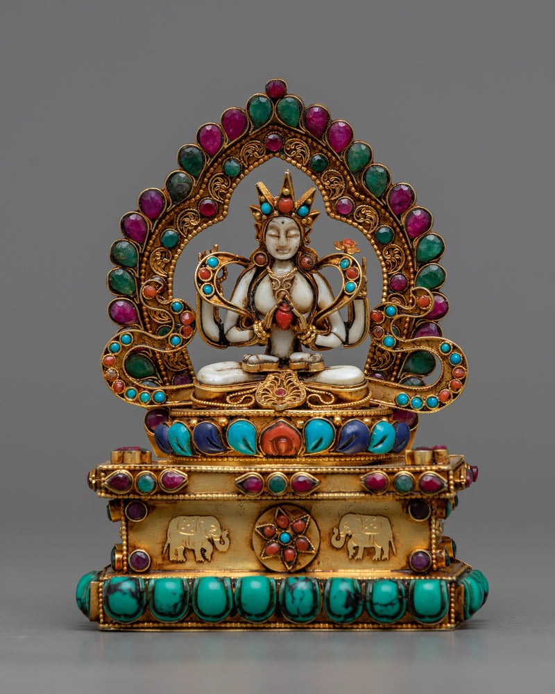 Five Bodhisattva Set Statue | Symbolizing Diverse Spiritual Virtues