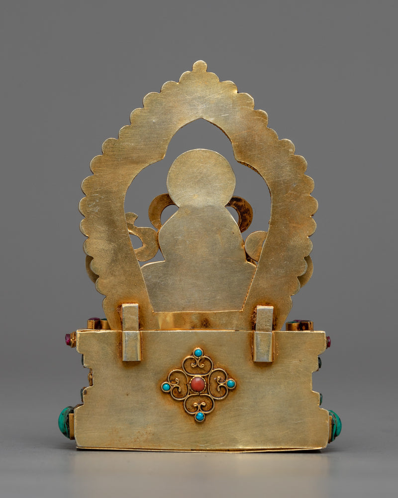 Buddhist Wealth Deity Dzambala Statue | A Harmonious Blend of Prosperity and Compassion