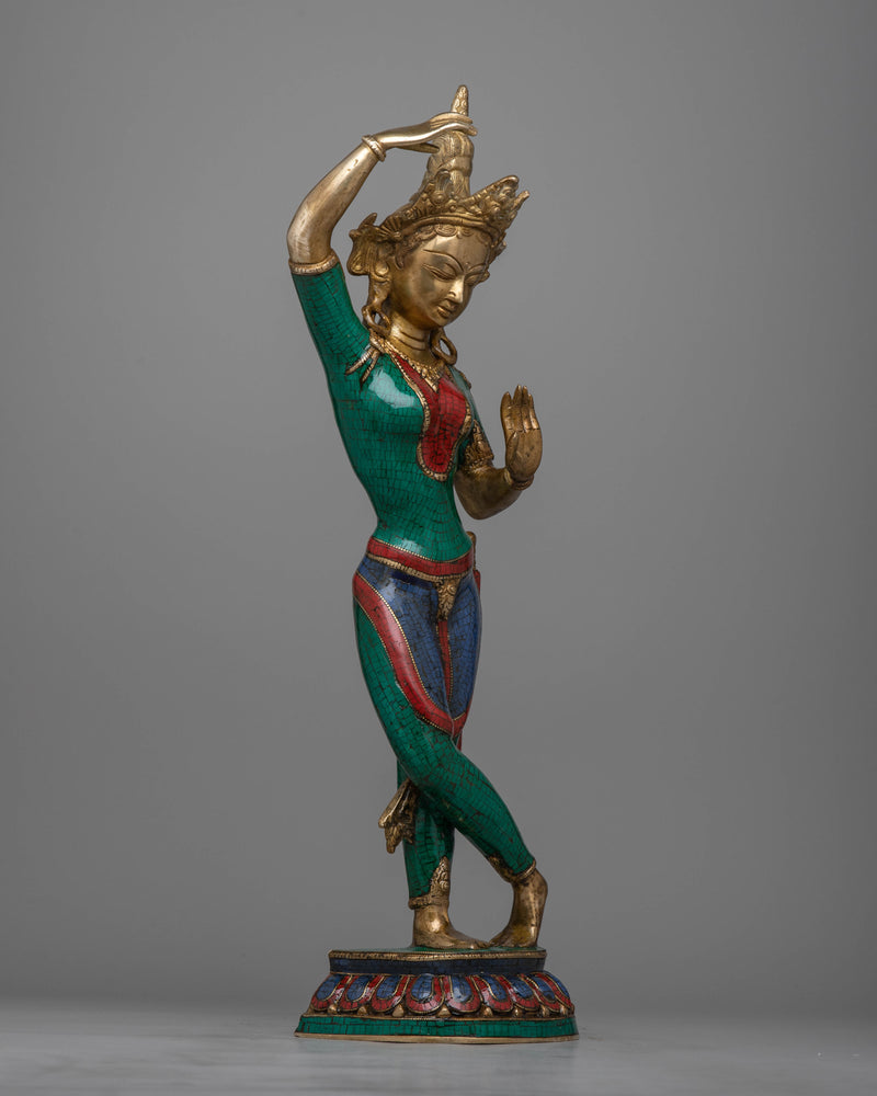Standing Maya Devi Statue | Radiating Serenity & Spiritual Presence in Your Space