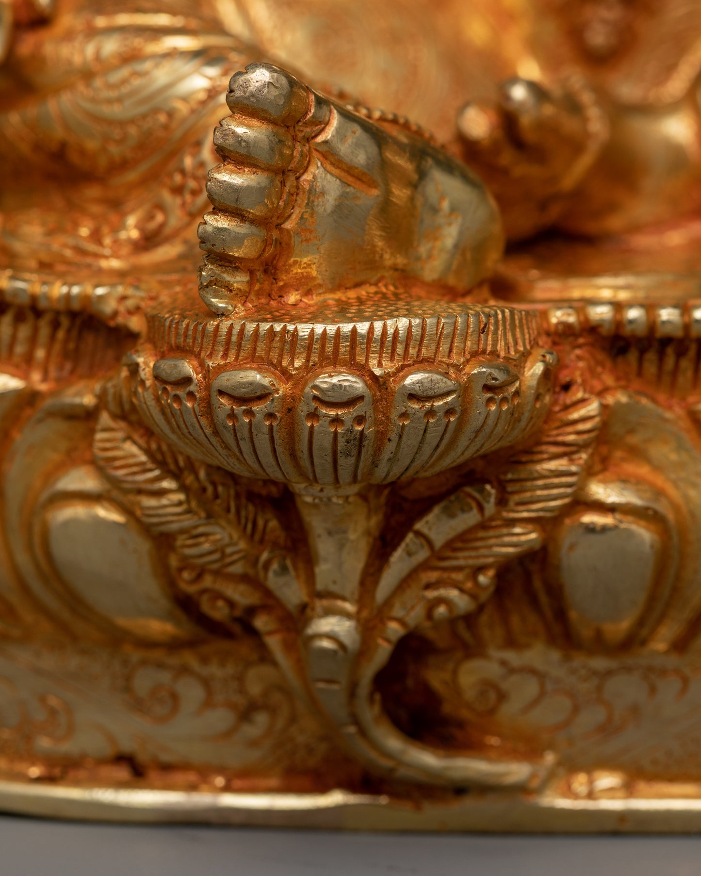 Green Tara Copper Statue | Handmade Spiritual Deity