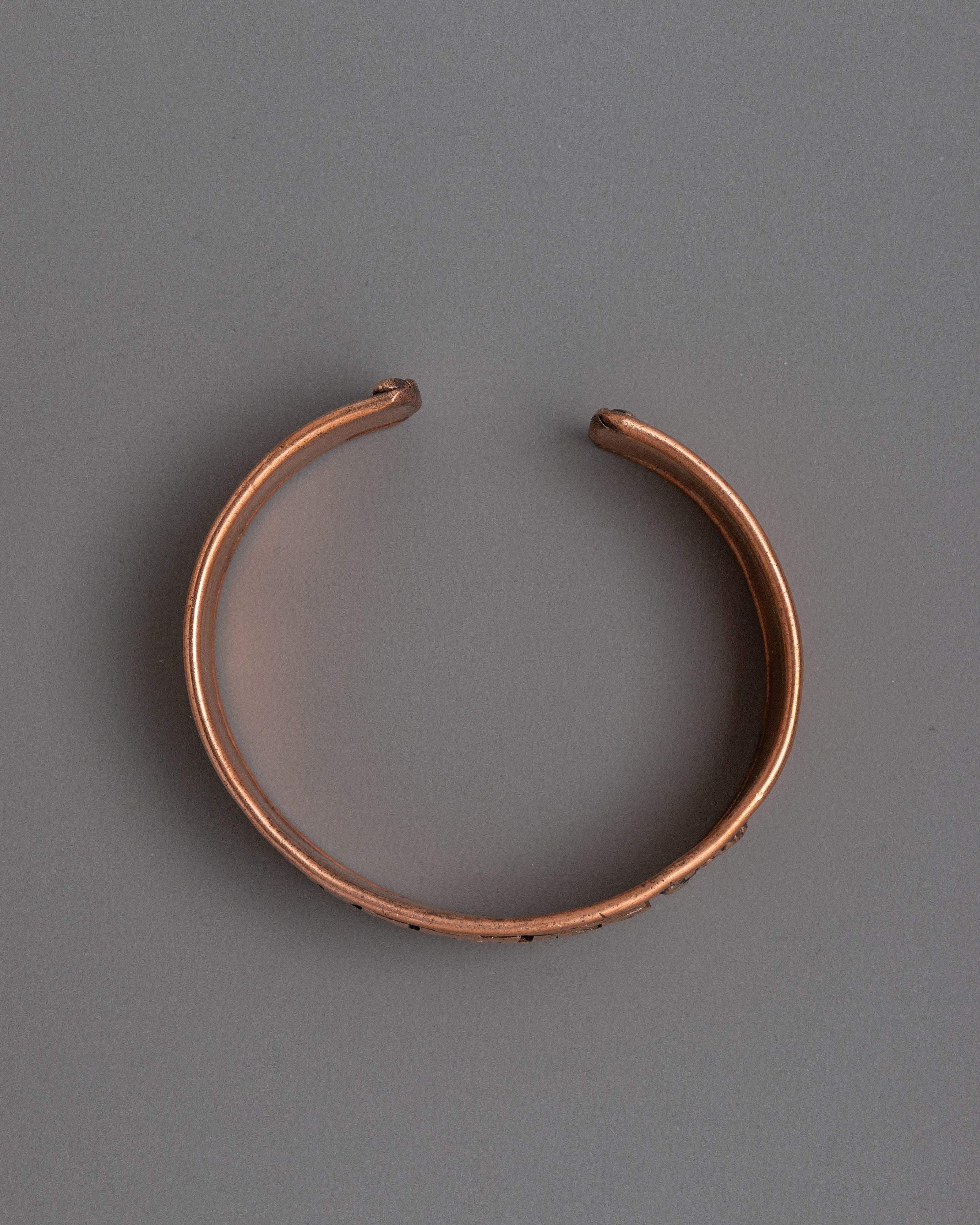 Tibetan Copper Bracelet Cuff | Durable Accessory for Everyday Wear
