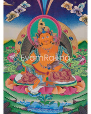 Original Hand-Painted Dzambala Thangka