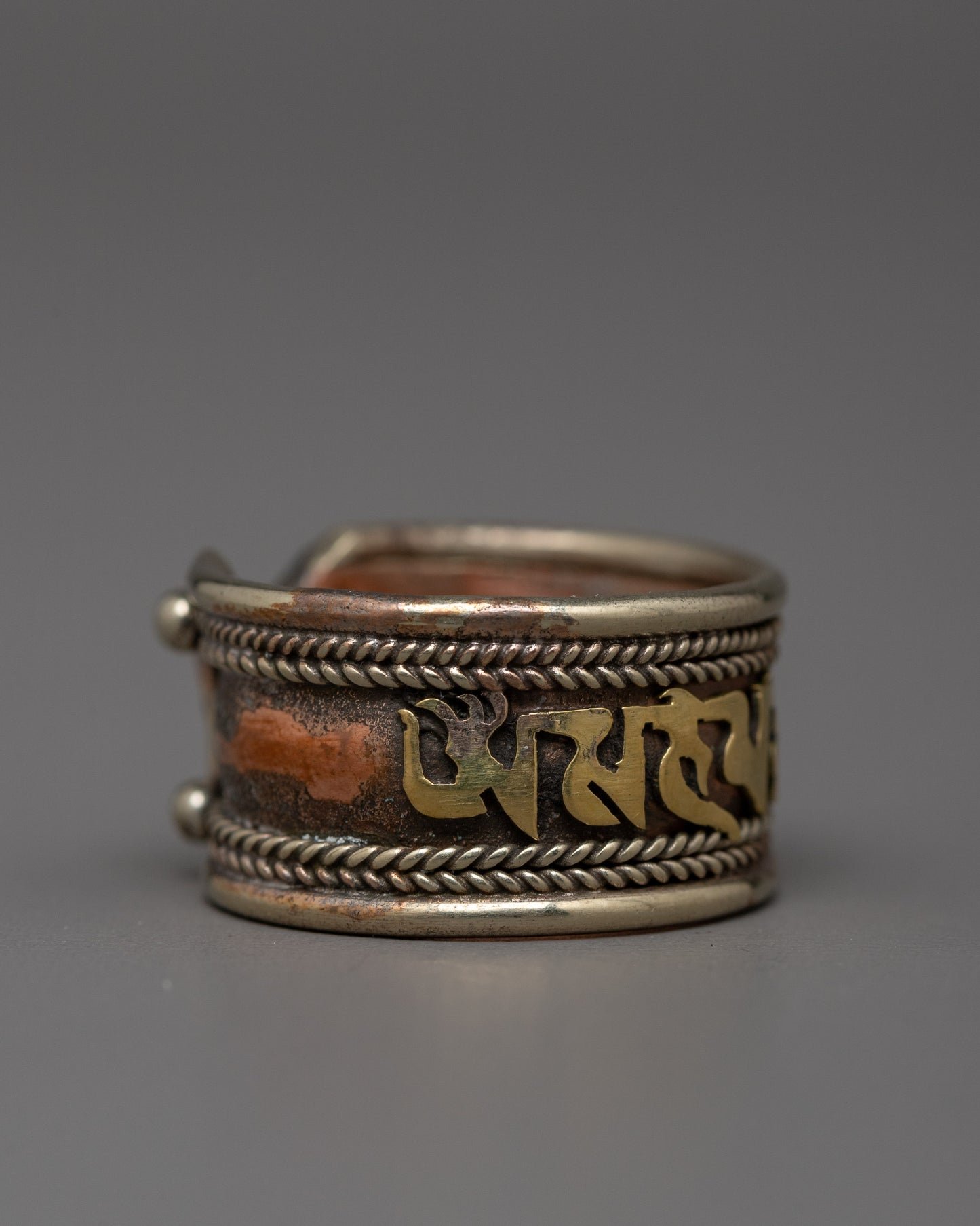 Buddhist Adjustable Ring for Women and Men | Versatile Spiritual Jewelry