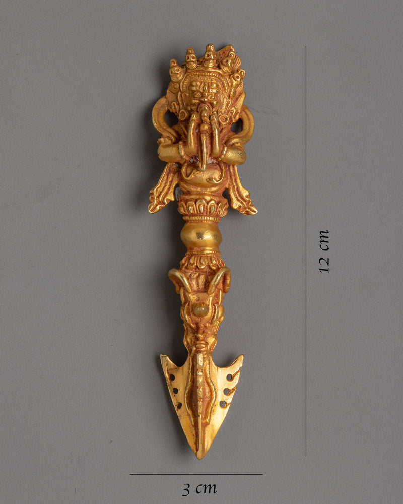 Ceremonial Phurba Dagger | Invoking Spiritual Forces with Ritualistic Precision