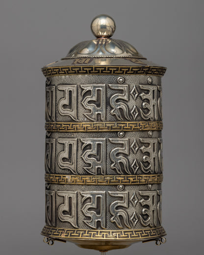 Mantra Prayer Wheel | Spin Your Way to Serenity and Wisdom