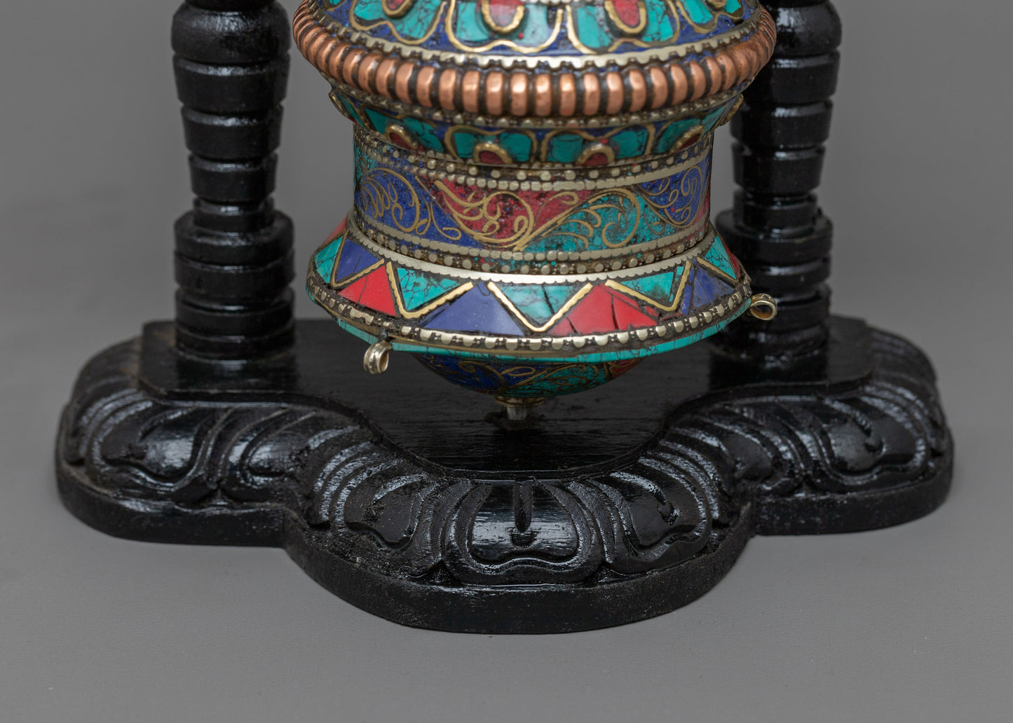 Stand Prayer Wheel | Spin for Peace and Enlightenment