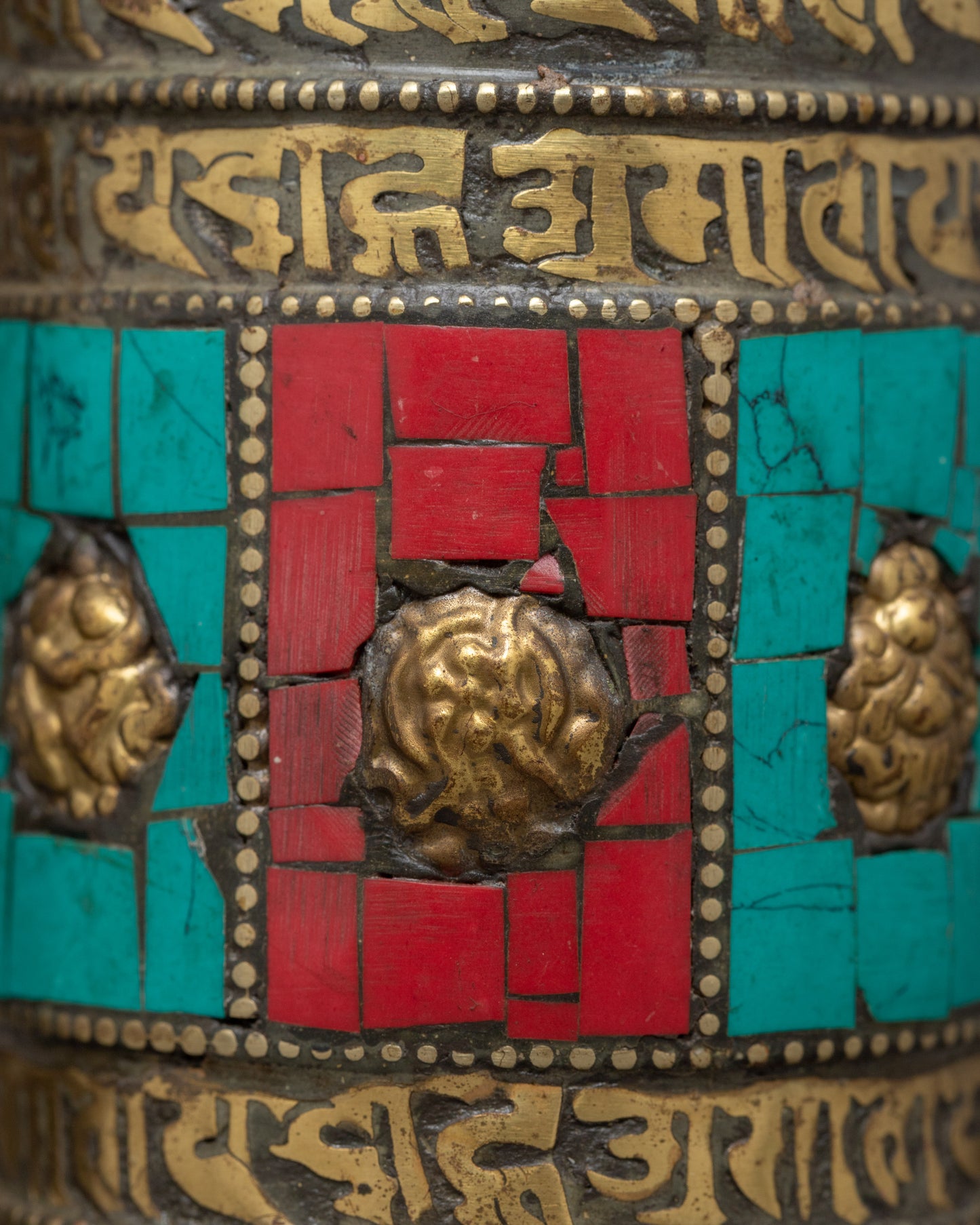 Mantra Prayer Wheel | Traditional Buddhist Meditation Aid