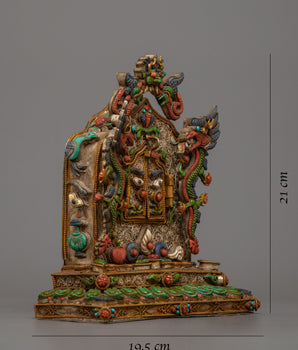 Chenrezig Ghau Box | A Fusion of Art, Devotion, and Compassion