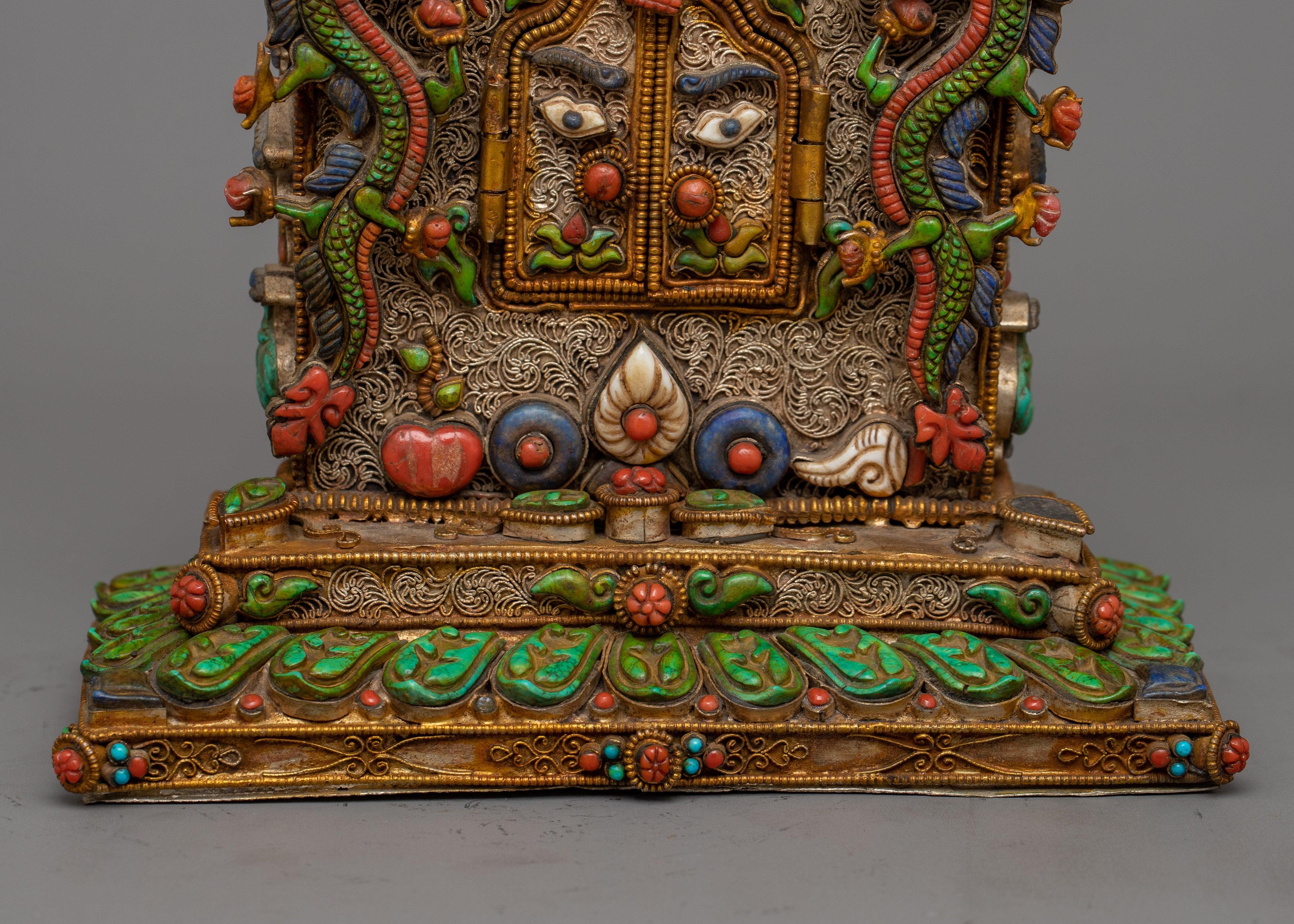 Chenrezig Ghau Box | A Fusion of Art, Devotion, and Compassion