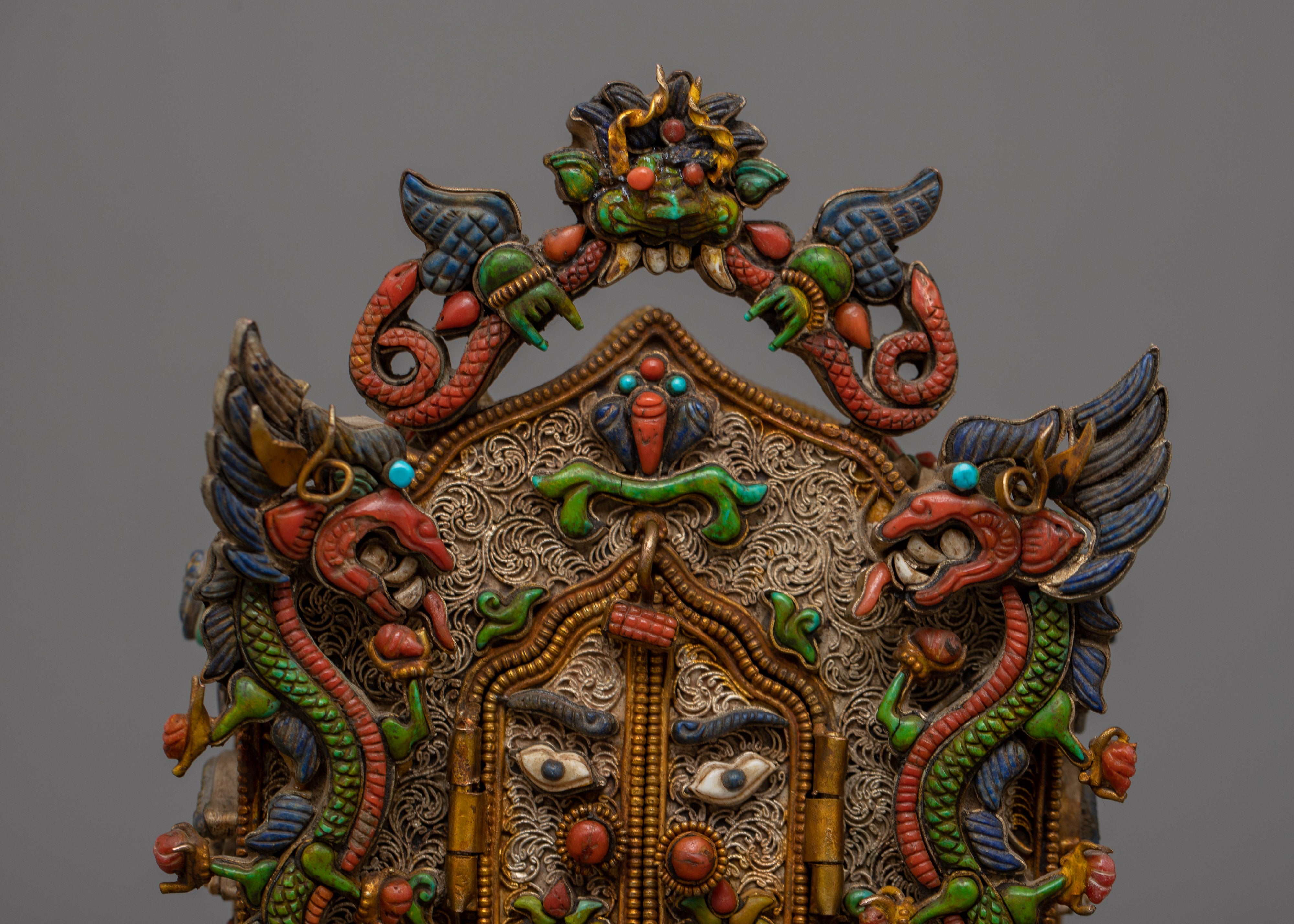 Chenrezig Ghau Box | A Fusion of Art, Devotion, and Compassion