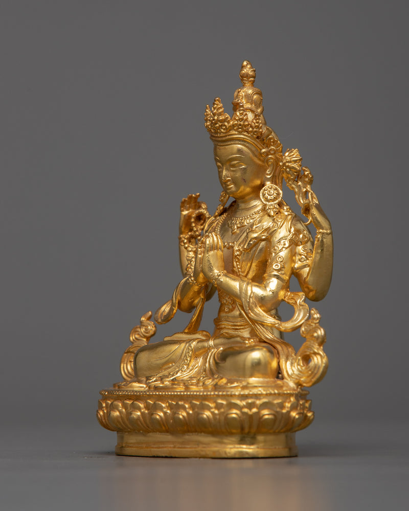 Lokesvara Chenrezig Statue | Embody Compassion and Wisdom in Divine Form