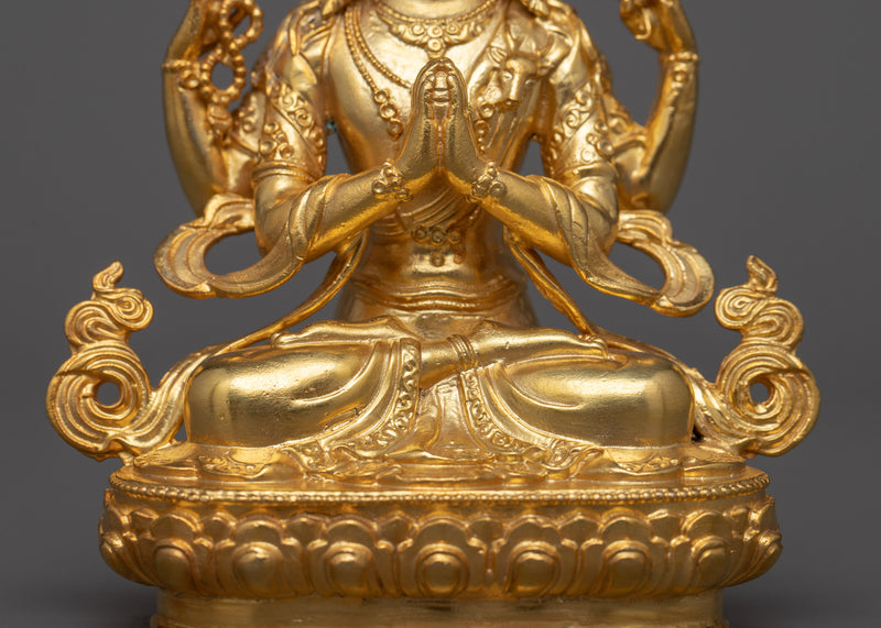 Lokesvara Chenrezig Statue | Embody Compassion and Wisdom in Divine Form