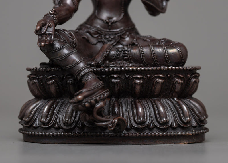 Green Tara Machine Made Statue | Elevate Your Sacred Space with Tara's Tranquil Energy