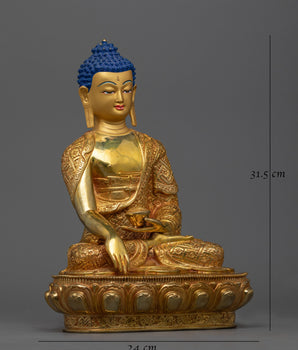Shakyamuni Buddha Enlighten Statue | Essence of Spiritual Mastery
