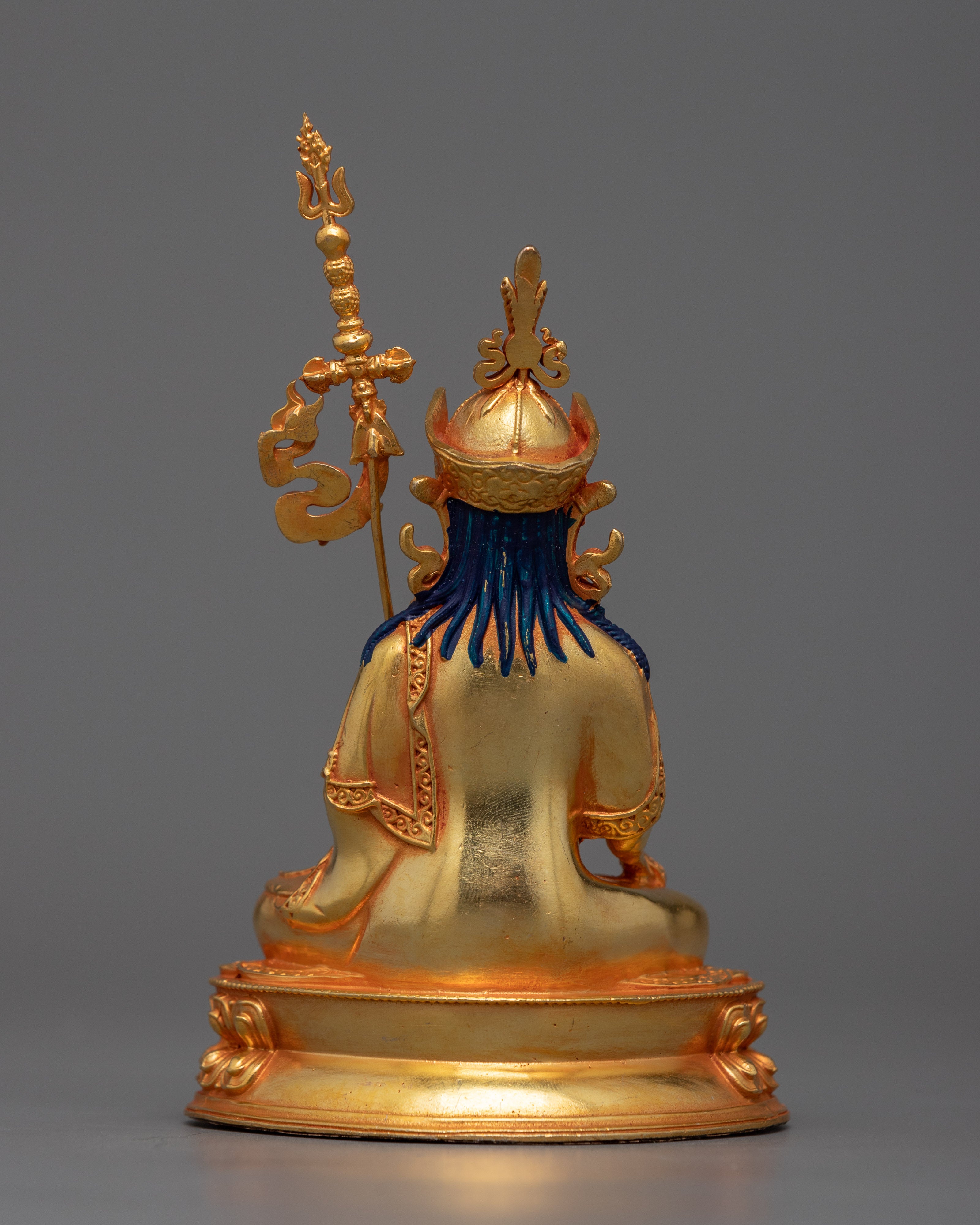 Tíbet Master Guru Rinpoche Statue | Revered Representation of Spiritual Wisdom