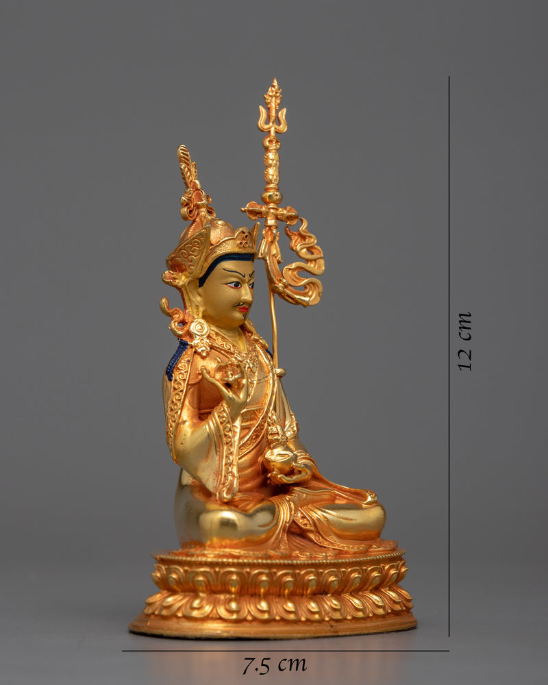 Tíbet Master Guru Rinpoche Statue | Revered Representation of Spiritual Wisdom